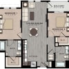 Floor plan: CA124-B1-1115