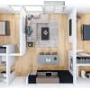 Floor plan: 2 Bedroom B