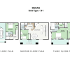 Floor plan: D1