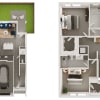 Floor plan: b3th