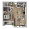 Floor plan: Gateway | Renovated