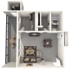Floor plan: Studio