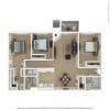Floor plan: Oak- Renovated