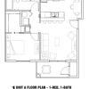 Floor plan: 1x1_699sf_1420 Maple Grove