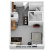Floor plan: Studio