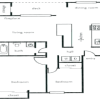 Floor plan: 2 Bedroom / 1.0 Bath