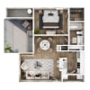 Floor plan: A1R