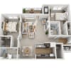 Floor plan: Bayberry Shores (B2F)