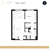 Floor plan: One Bedroom - A4