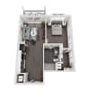 Floor plan: 1B