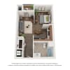 Floor plan: Studio A - Phase 2