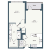 Floor plan: 1B