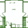 Floor plan: B1 2x2