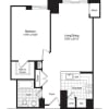 Floor plan: 745