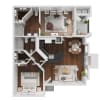 Floor plan: B1P