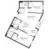 Floor plan: 2X2B