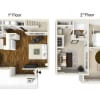 Floor plan: 2x1.5_1152