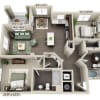 Floor plan: B2D