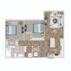 Floor plan: B23A