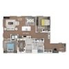 Floor plan: 2BR/2BA - Aladdin