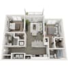 Floor plan: B-1