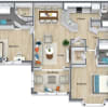 Floor plan: The Edisto with Sunroom RENO
