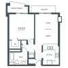 Floor plan: Unit R