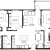 Floor plan: Three Bedroom A