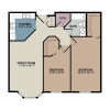 Floor plan: Senior 2C
