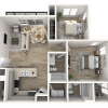 Floor plan: 2X2-979
