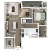 Floor plan: A8D
