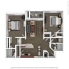 Floor plan: B1 RF
