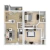 Floor plan: 21.5WTHZ