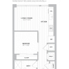 Floor plan: JR 1 Bed/1 Bath-JR2