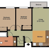Floor plan: 2X1