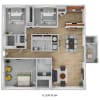 Floor plan: C2 - Castle Woods