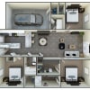 Floor plan: The Manor (w Garage)
