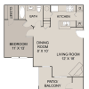Floor plan: COOPER - A2