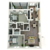 Floor plan: B2 - Bristol 