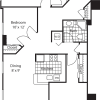 Floor plan: Three Bedroom 1395 B