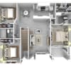 Floor plan: Longleaf