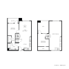 Floor plan: 1BR/1BA A1 LOFT