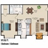 Floor plan: Andover - A2