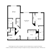 Floor plan: Two Bedroom