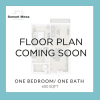 Floor plan: One Bedroom