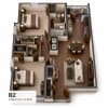 Floor plan: B2