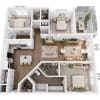 Floor plan: C1