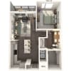 Floor plan: A4-755-G
