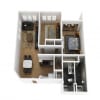 Floor plan: 2X2