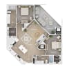Floor plan: C3